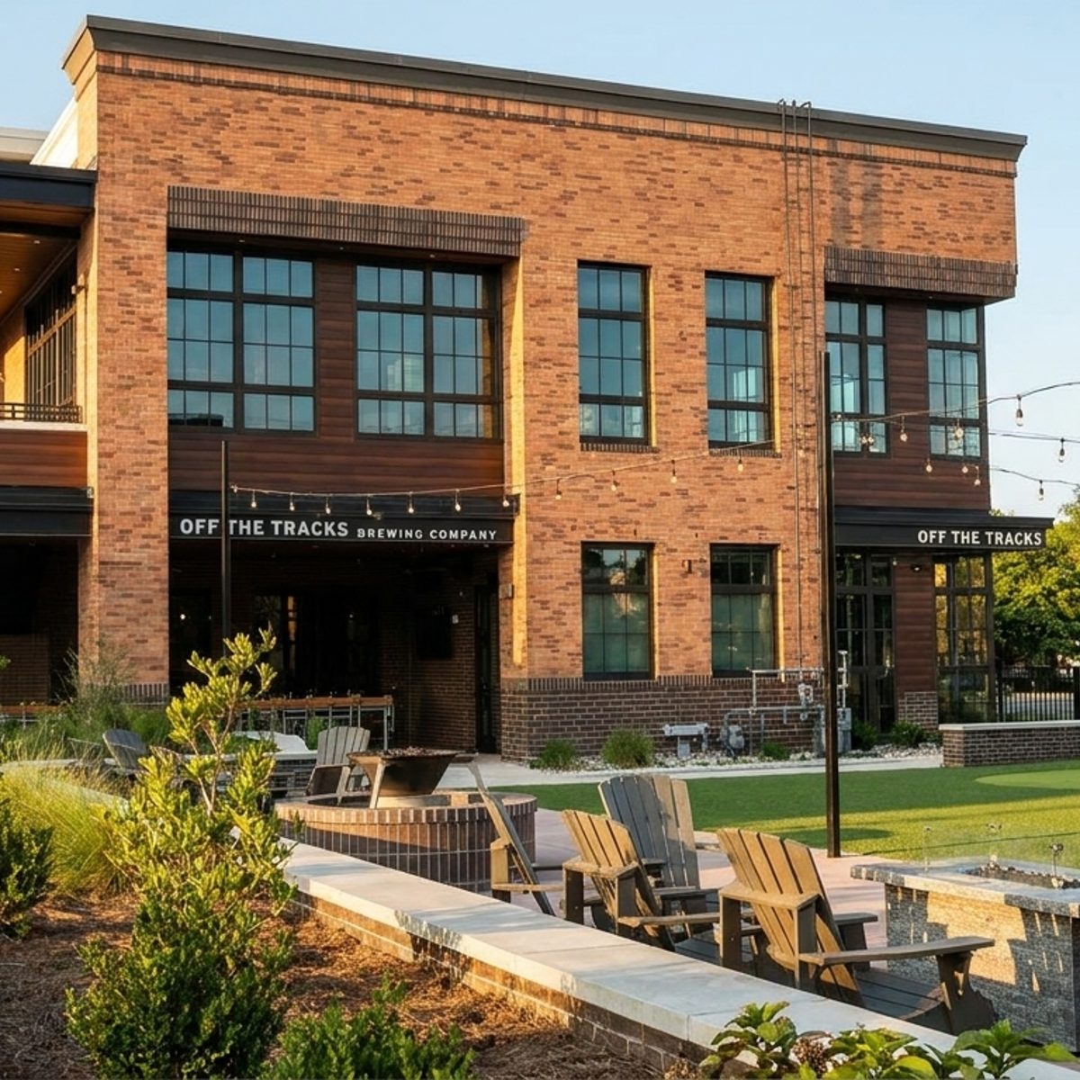 Taproom, Porch, and Greenspace