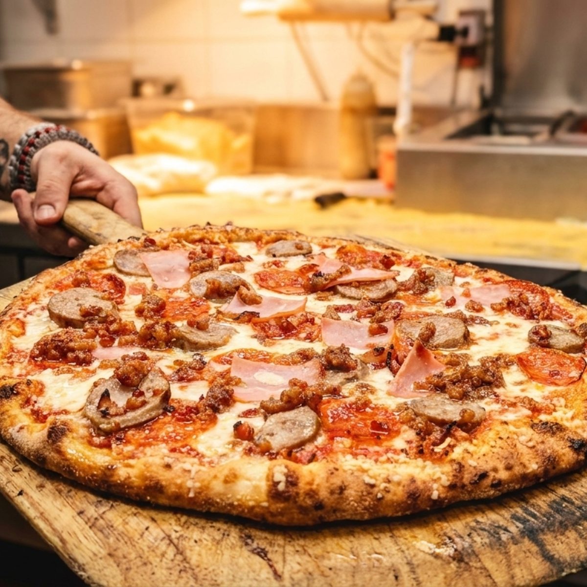 Brick Oven Pizza, Dough with ScandAles