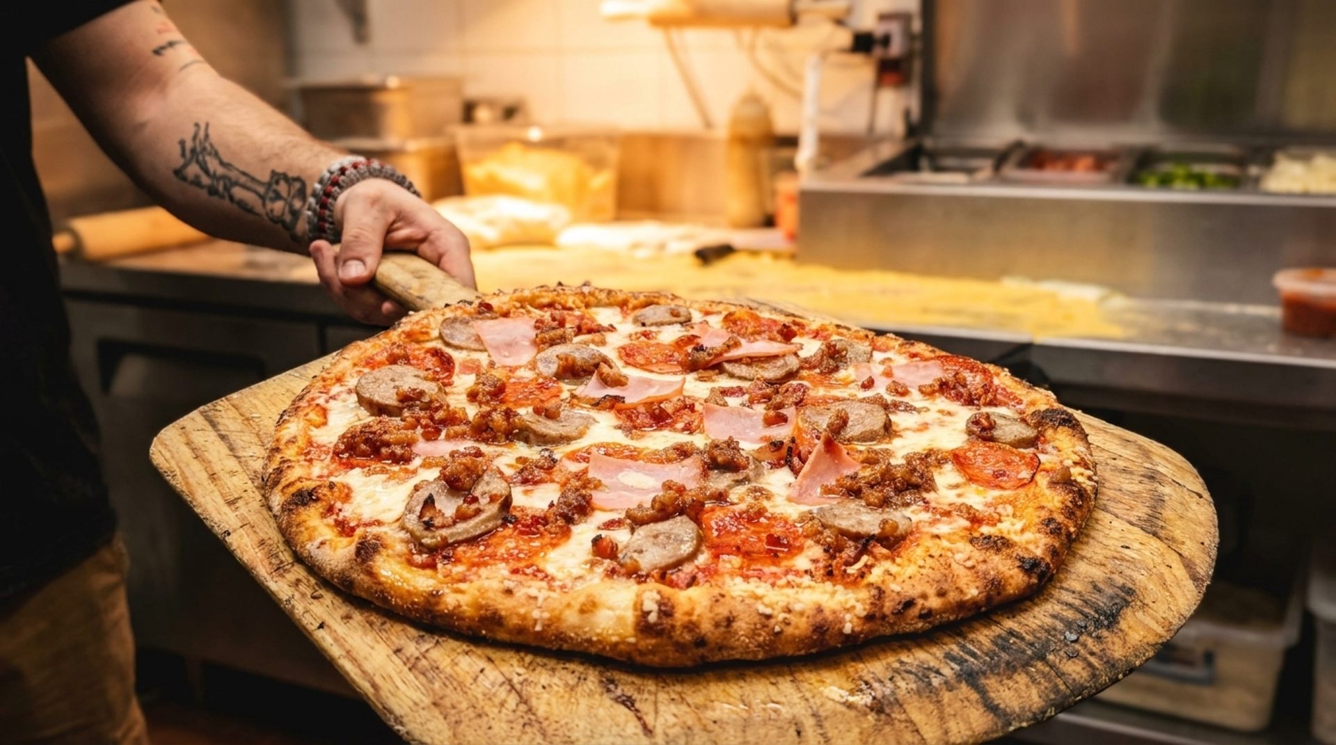 Brick Oven Pizza, Dough with ScandAles